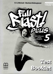 НУШ Англійська мова 5 клас. Full Blast Plus Test Book. Збірник контрольних робіт. Мітчелл Х. (Англ) Лінгвіст (9786178103101) (484559)