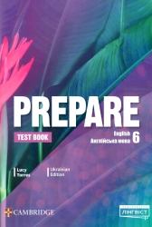 Англійська мова 6 клас. Prepare. Test book. Збірник тестів НУШ (Англ) Лінгвіст (9786178103781) (495462)
