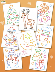 Кольорові зафарбовки. Новорічна. Коваль Н.М. (Укр) АРТ (9789667511043) (484100)