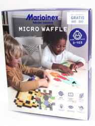 Конструктор MICRO WAFFLE з картками (517 деталей) Marioinex (5903033903025) (439000)