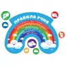 Плакат Декор класу веселка Правила поведінки НУШ (Укр) Зірка 122160 (2000001221600) (347300)