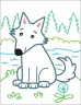 Лисичка. Кольорові зафарбовки (Укр) АРТ (9789667506414) (457600)