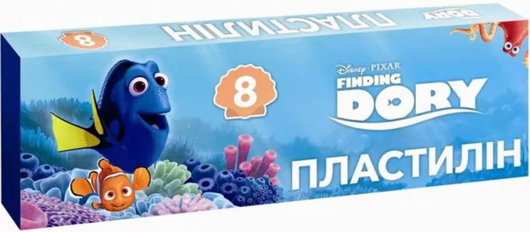 Пластилін Серія - У пошуках Дорі 8кольорів (267101)