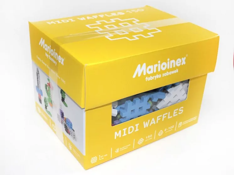 Конструктор MIDI WAFFLE (150 деталей) Marioinex (5903033903582) (439001)
