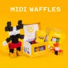 Конструктор MIDI WAFFLE (150 деталей) Marioinex (5903033903582) (439001)