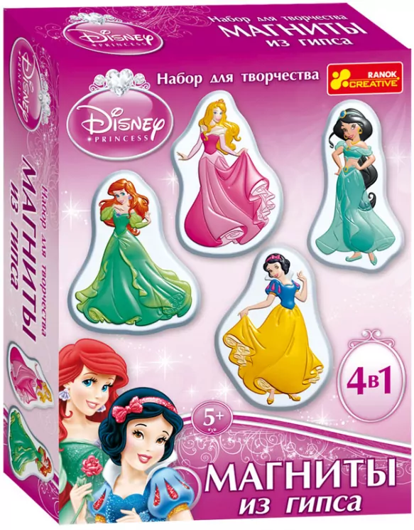 Гіпс на магнітах Дісней "Принцеса №1" 12153018Р Ranok-Creative (4823076107161) (203904)