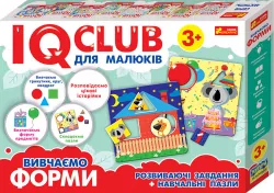 Навчальні пазли Вивчаємо форми IQ-club для дітей Ranok-Creative (4823076136826) (288705)