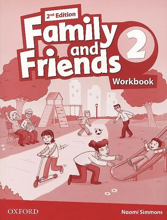 Підручник Family and Friends (2nd Edition). Level 2 Workbook for Ukraine (Англ) Oxford University Press (9780194811217) (469906)