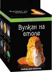 Наукові ігри міні "Вулкан на столі" 12116004Р Ranok-Creative (482-307-61-0086-5) (219611)