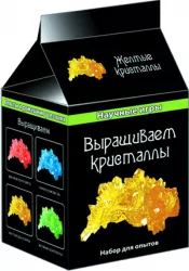 Наукові ігри міні "Вирощуємо кристали" (жовті) 12116005Р Ranok-Creative (4823076100933) (219613)