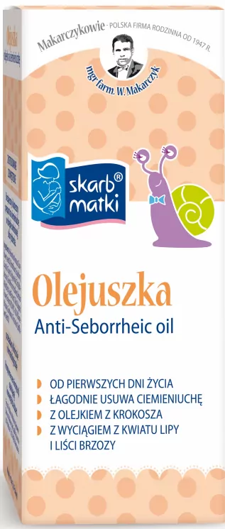 Олія для тім'ячка антисебурейна 30 мл Skarb Matki (5901968019088) (479414)