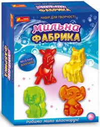 Мильна фабрика "Веселий зоопарк" Ranok-Creative 15100425У (4823076141752) (301915)