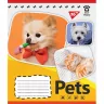 Зошит учнівський 12 аркушів, коса лінія. Pets shoot. YES 765372 (4823092244314) (474416)