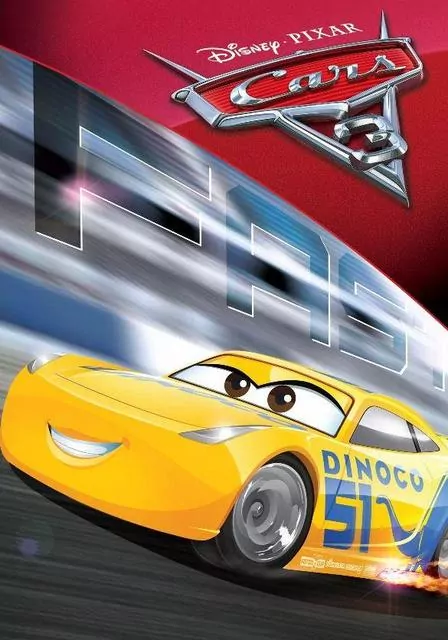 Блокнот для нотаток А6 формату, тверда обкладинка Серія Cars 3 48 аркушів № 4 (268816)