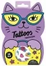 Тимчасові тату для старших дівчаток. Tattoos. Фіолетове кошеня (Укр) Ranok-Creative (4827476988788) (545417)