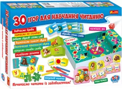 Великий набір. 30 ігор для навчання читання Ranok-Creative 12109098У (4823076143282) (309417)