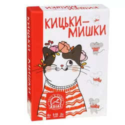 Кицьки - Мишки. Настільна гра (Укр) Arial (2000073729103) (470819)