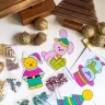 Робимо ялинкові прикраси! Новорічні іграшки зі стразами (Укр) Ranok-Creative (4827677888993) (517221)