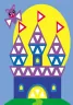 Книга з наліпками Мозаїка з наліпок. Для дітей від 4 років. Трикутники (р/у) Ранок К166001У (978-966-74-6414-1) (220622)