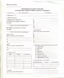 ШД Індивідуальна картка дитини (школи, дитсадку, дитбудинку)/ Ранок О10251У (9789667454821) (128125)