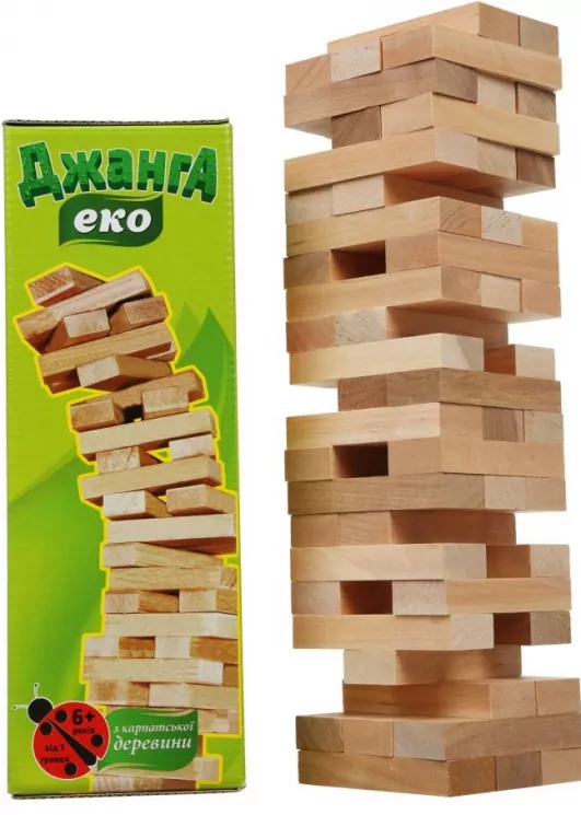 Настільна гра Джанга Еко (Укр) Arial (4820059910121) (298726)