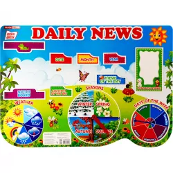 НУШ Стенд Daily news. Щоденні новини з англійської мови (Англ) Ранок (4823076143428) (311427)