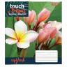 Зошит учнівський 18 аркушів, клітинка. Touch tropics. 1 Вересня 765428 (4823092265593) (475827)