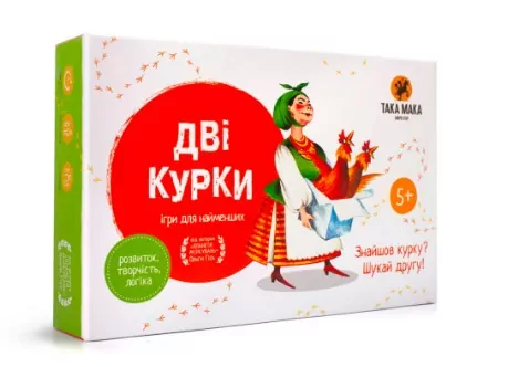 Настільна Гра Дві курки (Укр) Така Мака 50001-UA (4820211960070) (473630)