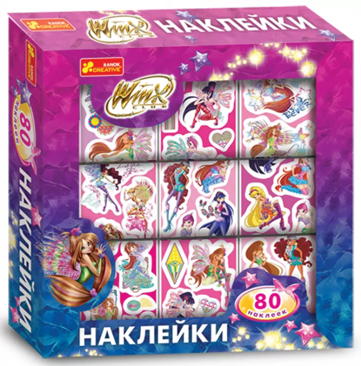5940 Наклейки в коробке Винкс 13159049Р Ranok-Creative (482-307-611-368-1) (231232)