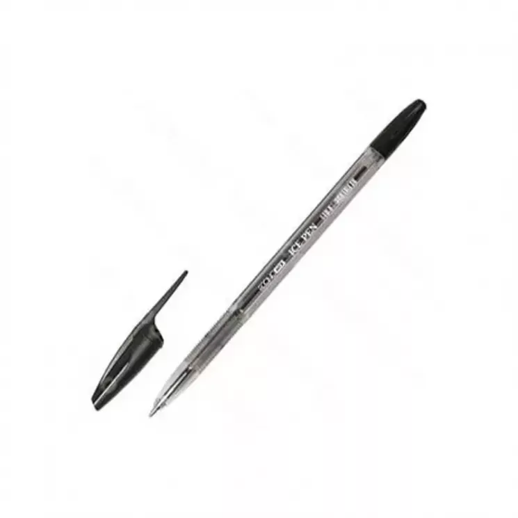 Ручка кулькова. Ice Pen. Чорна (Укр) ECONOMIX 00-00013923 (9608109200) (477234)