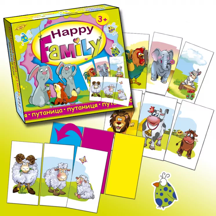 Гра "Путаниця. HAPPY FAMILY" Майстер МКБ0140 (2000001187050) (314837)