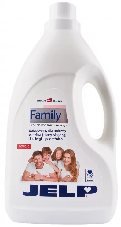 Гіпоалергенний ополіскувач для пом’якшення тканин. Family 2 л JELP (5713183900429) (479437)
