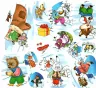 Казки у віршах (червона) (Укр) Глорія (9786175369937) (490738)