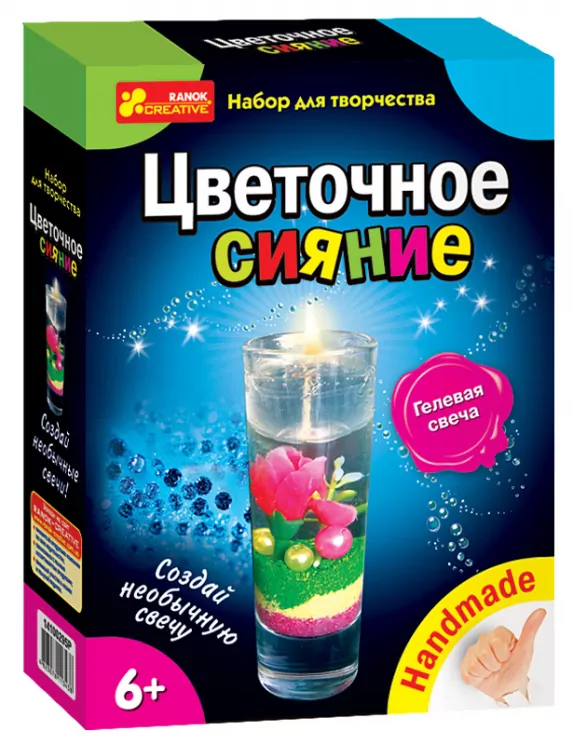 Гелиевые свечи "Цветочное сияние" 14100295Р Ranok-Creative (482-307-611-343-8) (226939)