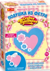 Подушка з фетру Серце 15185016Р Ranok-Creative (4823076134853) (271840)
