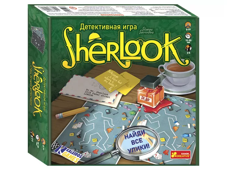 Детективна гра Sherlook. Ranok-Creative 12120158Р (4823076149116) (436540)