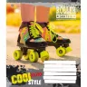 Зошит учнівський ЗУ 60 аркушів, клітинка /795449/ "SKATE -17" (463641)