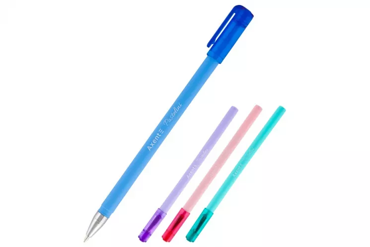 Ручка кулькова Pastelini AB1083-02-A синя. Axent (4251458740215) (347641)