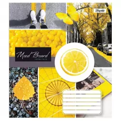 Зошит учнівський Mood board 18 аркушів, клітинка. 1 Вересня 764890 (4823092260000) (473343)