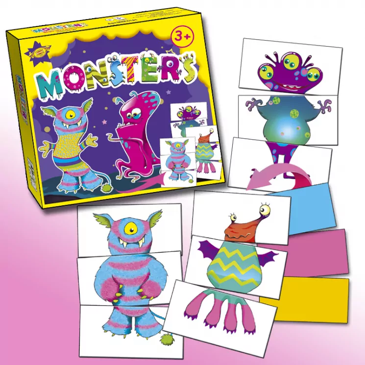 Гра "Monsters Монстрики" Майстер МКБ0141 (347051)