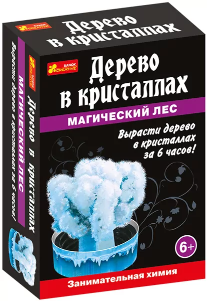 Дерево в кристалах (білй кущ) (Рос) Ranok-Creative 12138032Р (4823076143732) (311653)