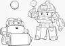Robocar Poli (водна розмальовка): Команда рятувальників (у) (303755)