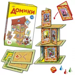 Гра "Домики. Кицькин дім" Майстер МКЕ0505 (305255)