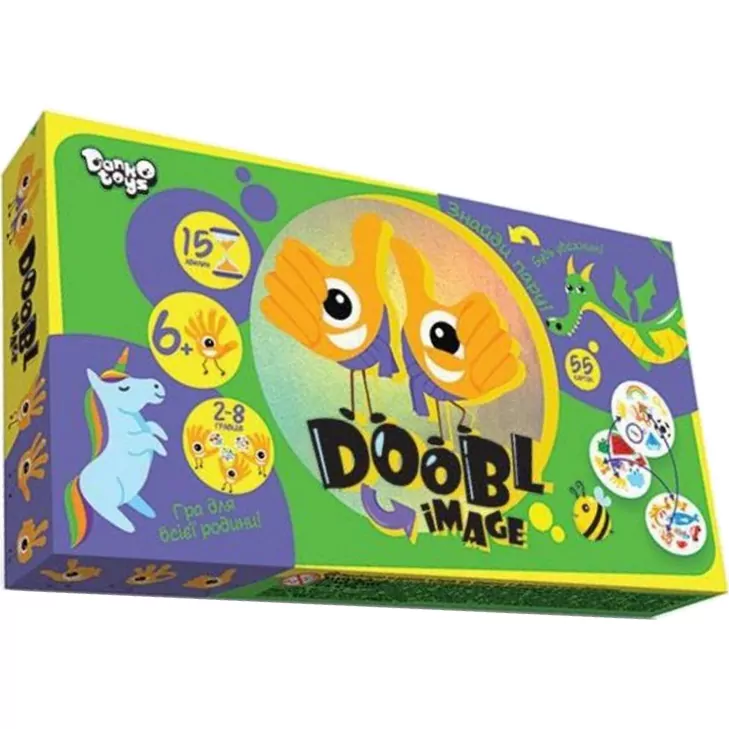 Настільна розважальна гра "Doobl image" (Укр) Danko Toys (4820186077919) (289355)