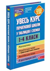 Увесь курс початкової школи у таблицях і схемах 1-4 класи Жукова НУШ (Укр) АССА (9786177995097) (472156)