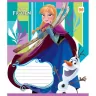 Зошит учнівський 12 аркушів, клітинка YES /761314/ "Frozen Story" (463556)