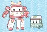 Robocar Poli (водна розмальовка): У місті друзів (303756)
