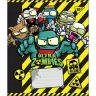 Зошит учнівський 12 аркушів, клітинка YES /764496/ "ULTRA ZOMBIES" (463557)
