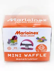 Конструктор MINI WAFFLE (35 деталей) №3 Marioinex (5903033902790) (438957)