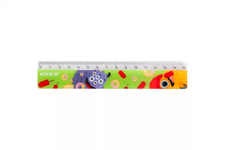 Лінійка пластикова 15см Jolliers 2. Kite (4251458739851) (324358)